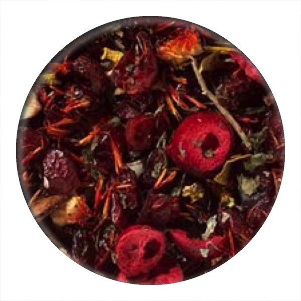 merry cranberry, fruit infusion, cranberry tea