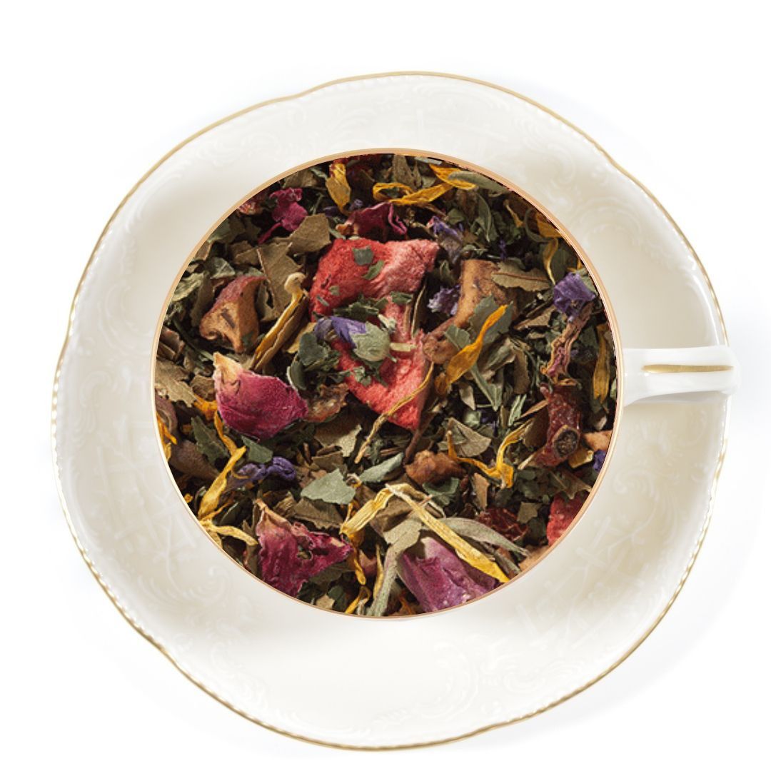 Strawberry Mint Herbal Infusion